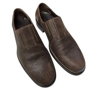 Cole Haan Men's Dylan Slip On Loafers Dress Shoes Brown Leather Casual Size 10.5